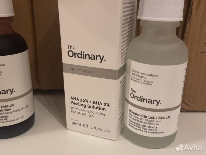 Сет из пилинга + сыворотки The Ordinary