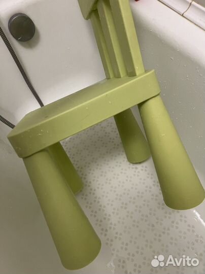 Детский стол и стул IKEA маммут