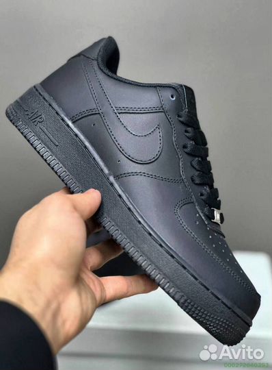 Кроссовки Nike air force 1 low black