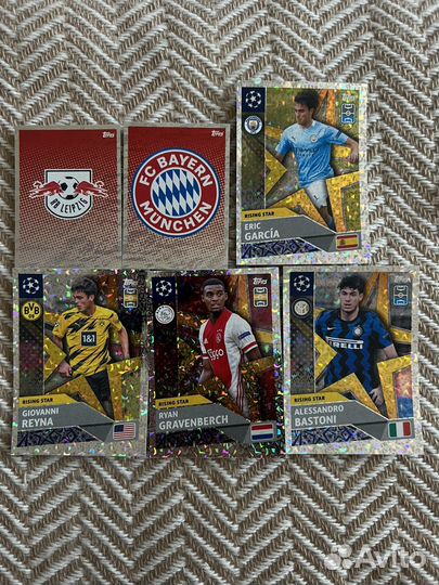 Наклейки в журнал Лиги чемпионов