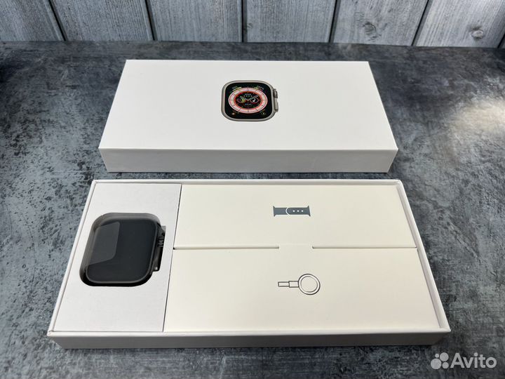 Смарт часы GS ultra 8 (ремешок в подарок)