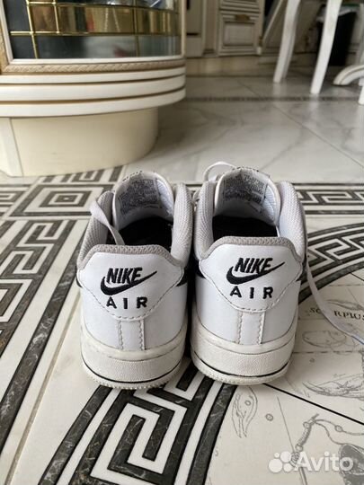 Кеды nike air белые (37,5)