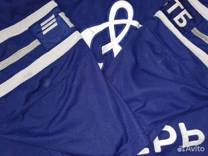 Хоккенйый свитер хк Динамо Тверь игровой