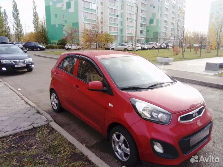 Дефлекторы окон Kia Picanto 2 (2010-2017)