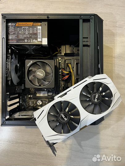 Пк в сборе Ryzen 2600 / GTX 1070 8Gb