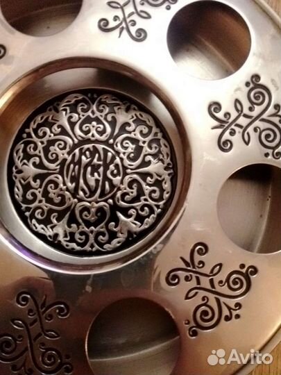 Поднос, подставка, для графина с рюмками