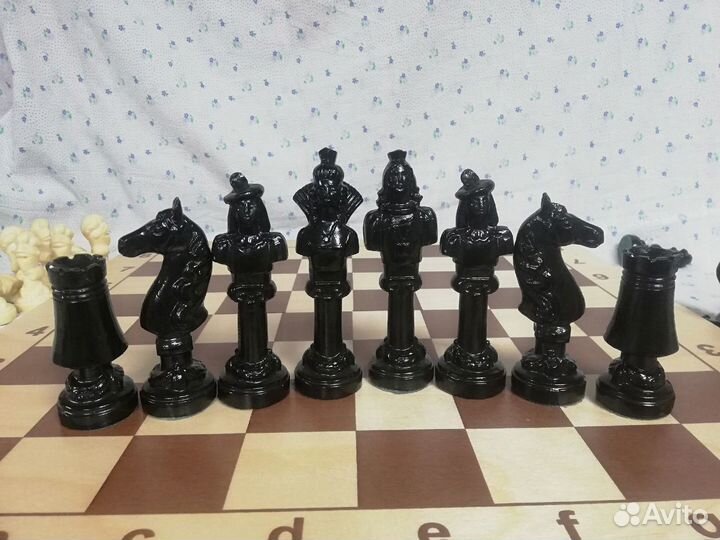 Редкие шахматы Царский Двор Пластик СССР