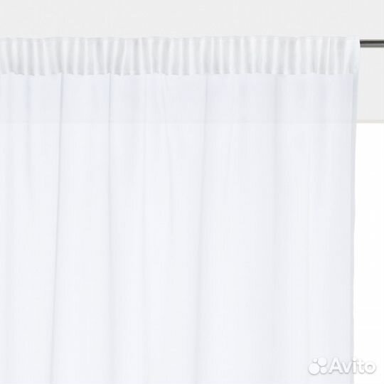 Занавеска с отделкой со сборками, Limpo