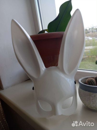 Карнавальные маска уши зайца кролика