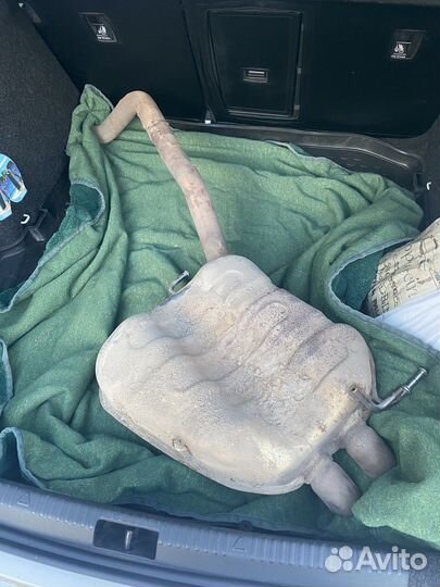 Глушитель skoda octavia a7 2018г 1.8 tsi