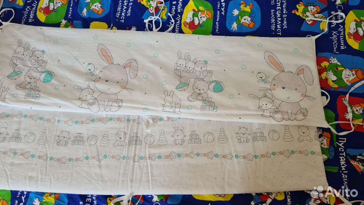 Бортики в кроватку