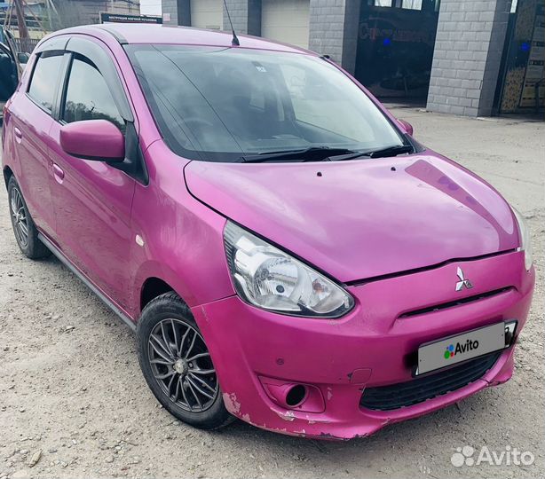 Mitsubishi Mirage 1.0 CVT, 2012, 102 000 км
