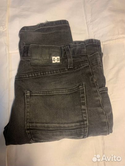 Джинсы DC fitslim черные 30/32