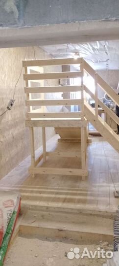 Деревянная горка