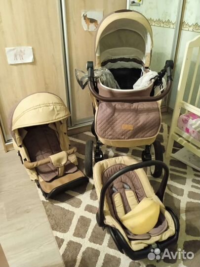 Коляска 3 в 1 verdi qvipo