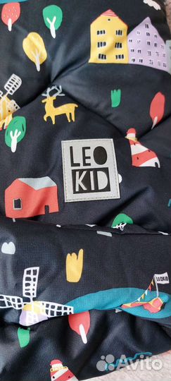 Зимний конверт в коляску leokid