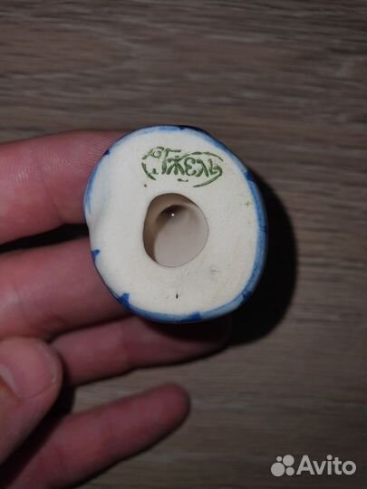 Статуэтка кобры гжель старая