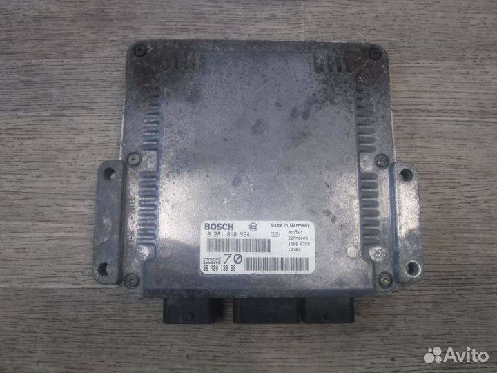 Эбу блок управления двигателем Peugeot 206 2.0 HDI
