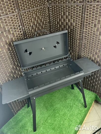 Мангал гриль коптильня