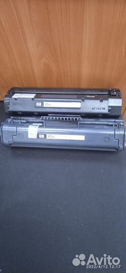 Оригинальные Б/У картриджи С7115А, С4092А