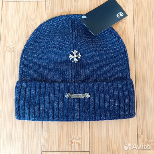 Шапка Chrome hearts premium вязаная