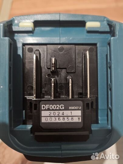 Акк.Дрель-шуруповерт 40V XGT Makita DF002GZ