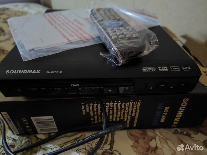 Dvd-плеер soundmax sm-dvd5109