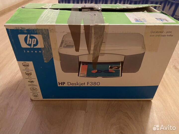 Принтер hp deskjet f380