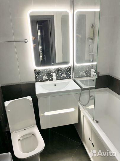 Тумба для ванной с раковиной