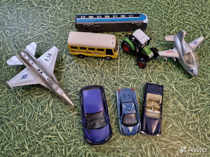 Машинки металлические модельки