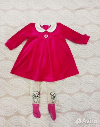 Вещи пакетом для девочки размер 74-80