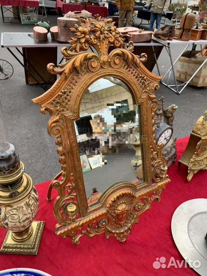 Зеркало будуарное. Винтаж