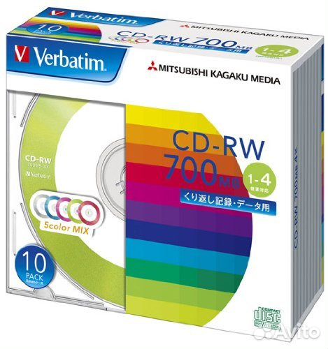 CD-RW Verbatim Mitsubishi