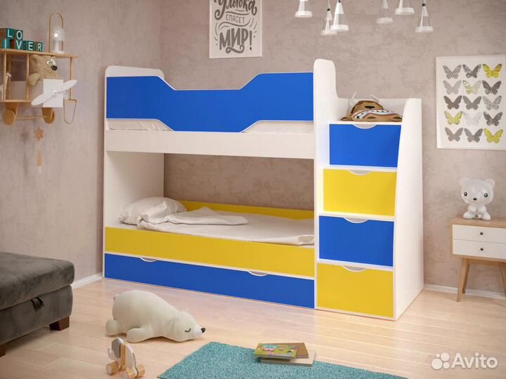 Двухъярусная кровать