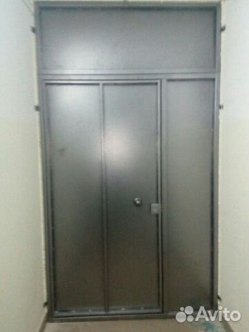 Дверь стальная на карман(тамбур)