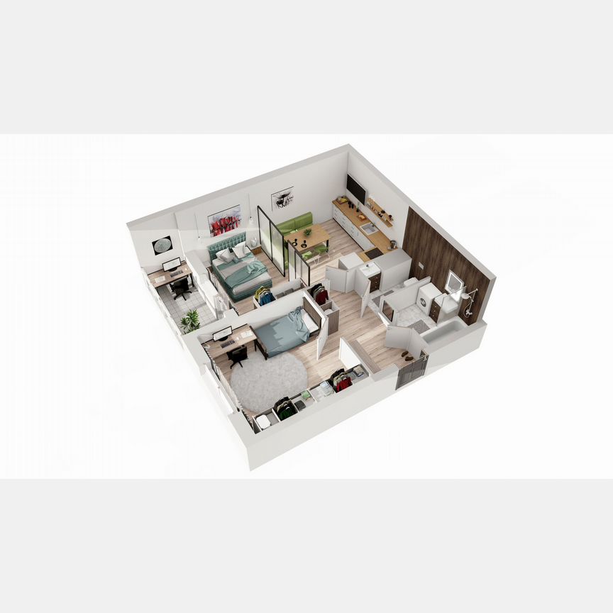 2-к. квартира, 53 м², 8/8 эт.