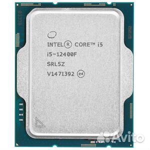 Новые Intel i5 12400F процессоры. Гарантия 12 мес