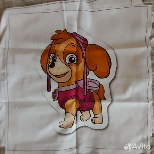 Щенячий патруль, панели для подушек