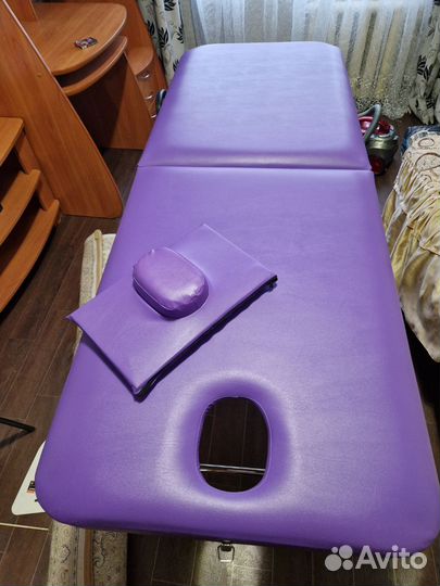 Массажная кушетка складная с отверстием