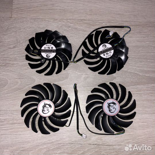 Вентилятор pld10010S12HH для видеокарт msi 95 mm