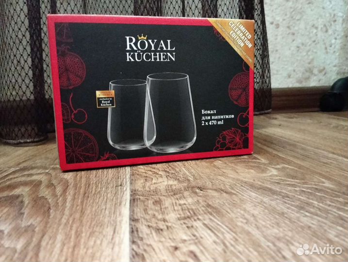 Бокалы новые