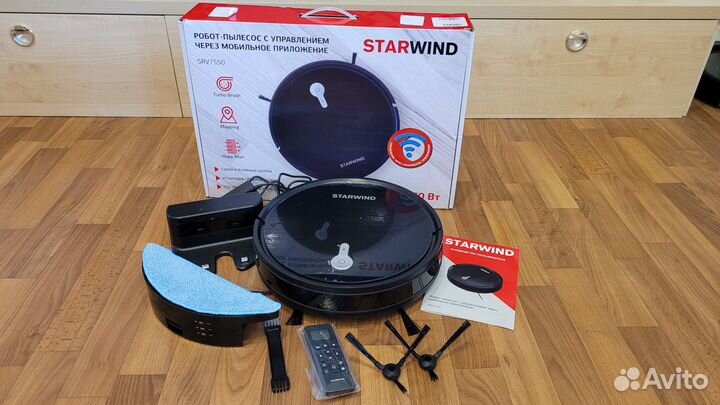 Робот пылесос Starwind новый