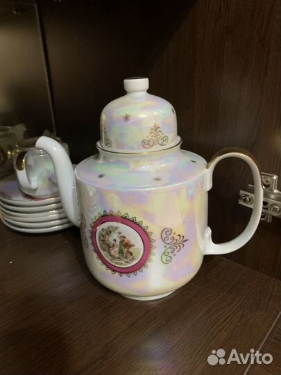 Чайный сервиз Мадонна (гдр) Henneberg Porzellan177