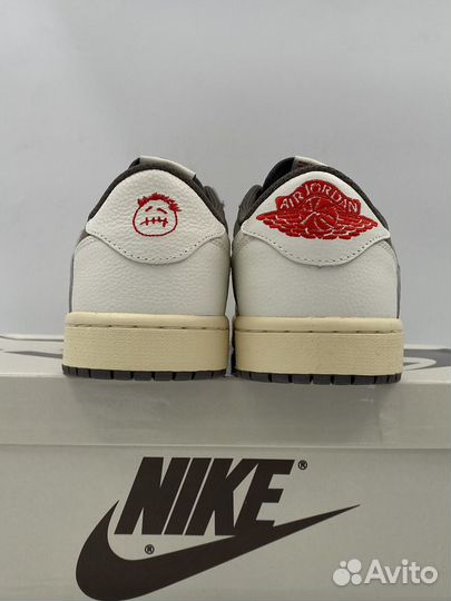 Кроссовки Nike Air Jordan 1 Low Travis Scott “Reve