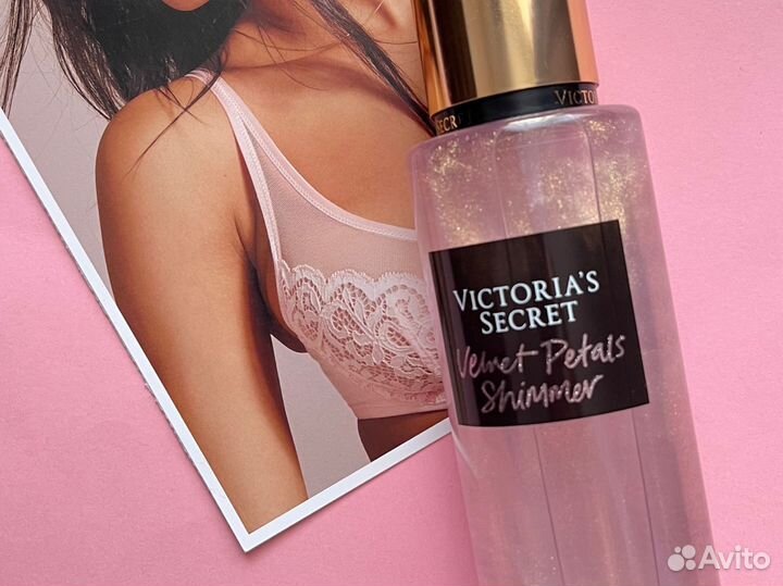 Victoria secret мист для тела с блеском