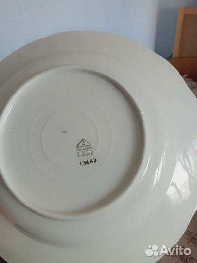 Тарелка суповая старая Польша 4 шт
