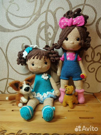 Вязаная кукла