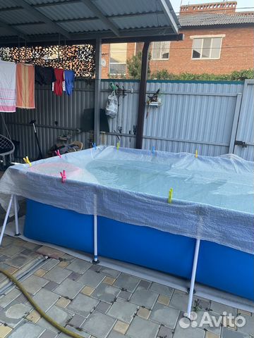 Лабинске каркасный дом бассейн