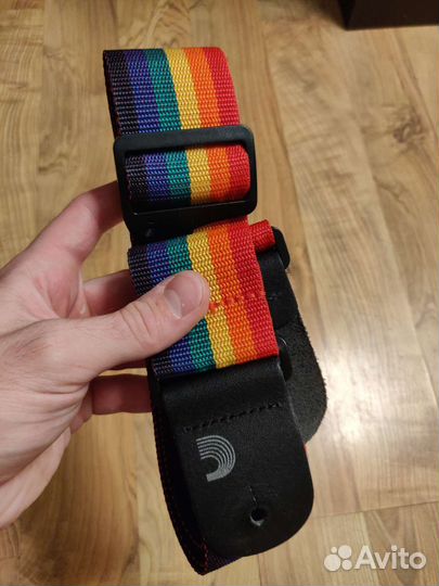 Гитарный ремень Planet Waves радужный