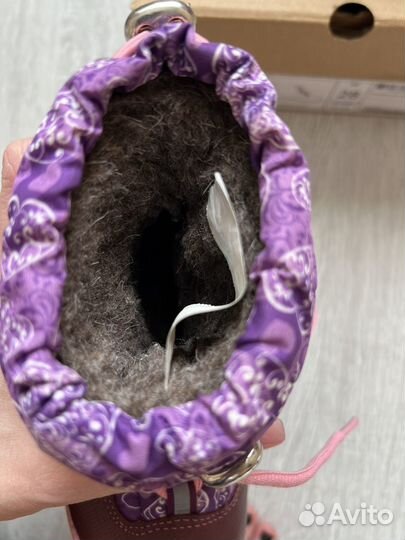 Сапоги зимние детские 23